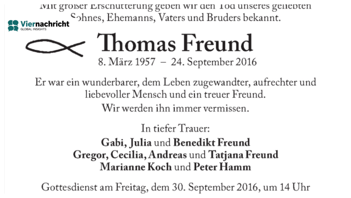 Thomas Freund Krankheit: Alles, was man über Thomas Freund Krankheit wissen muss